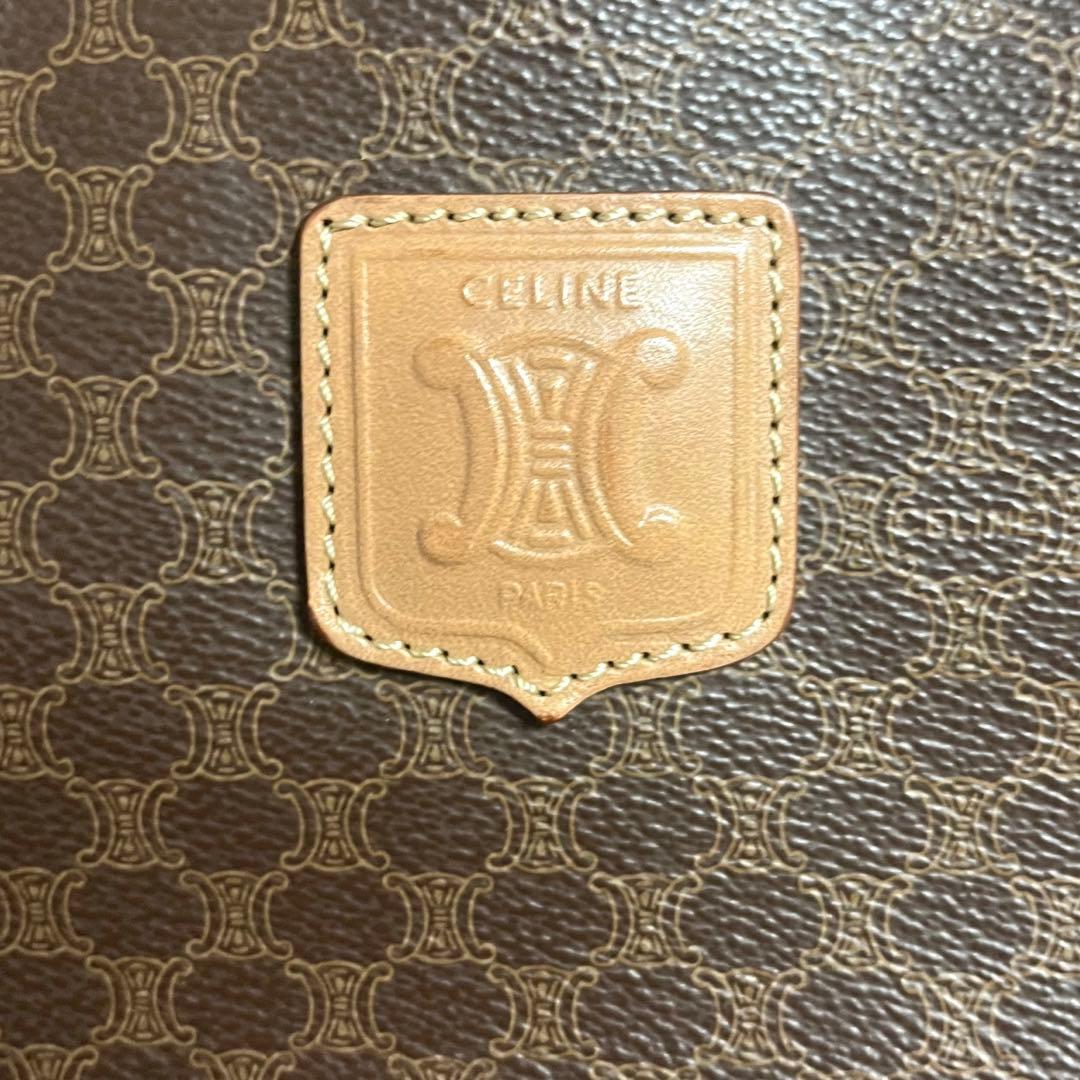 オールドセリーヌ　2WAY ビッグトート　マカダム　vintage