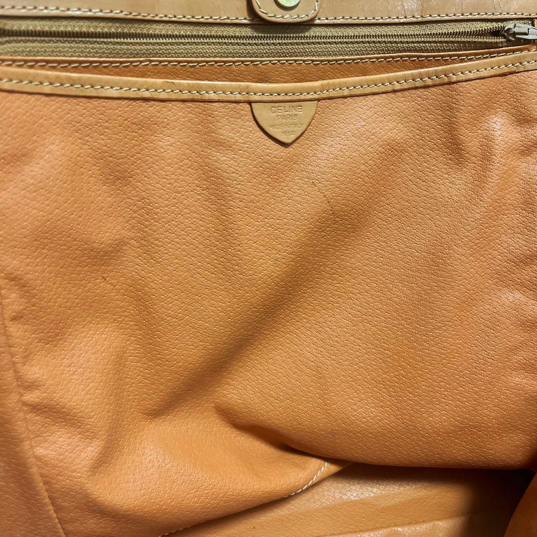 オールドセリーヌ　2WAY ビッグトート　マカダム　vintage