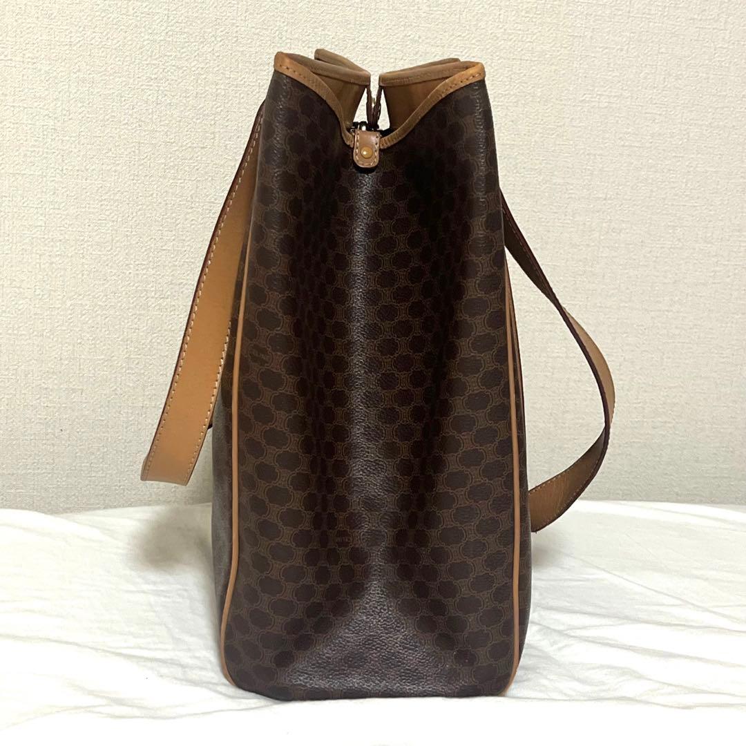 オールドセリーヌ　2WAY ビッグトート　マカダム　vintage