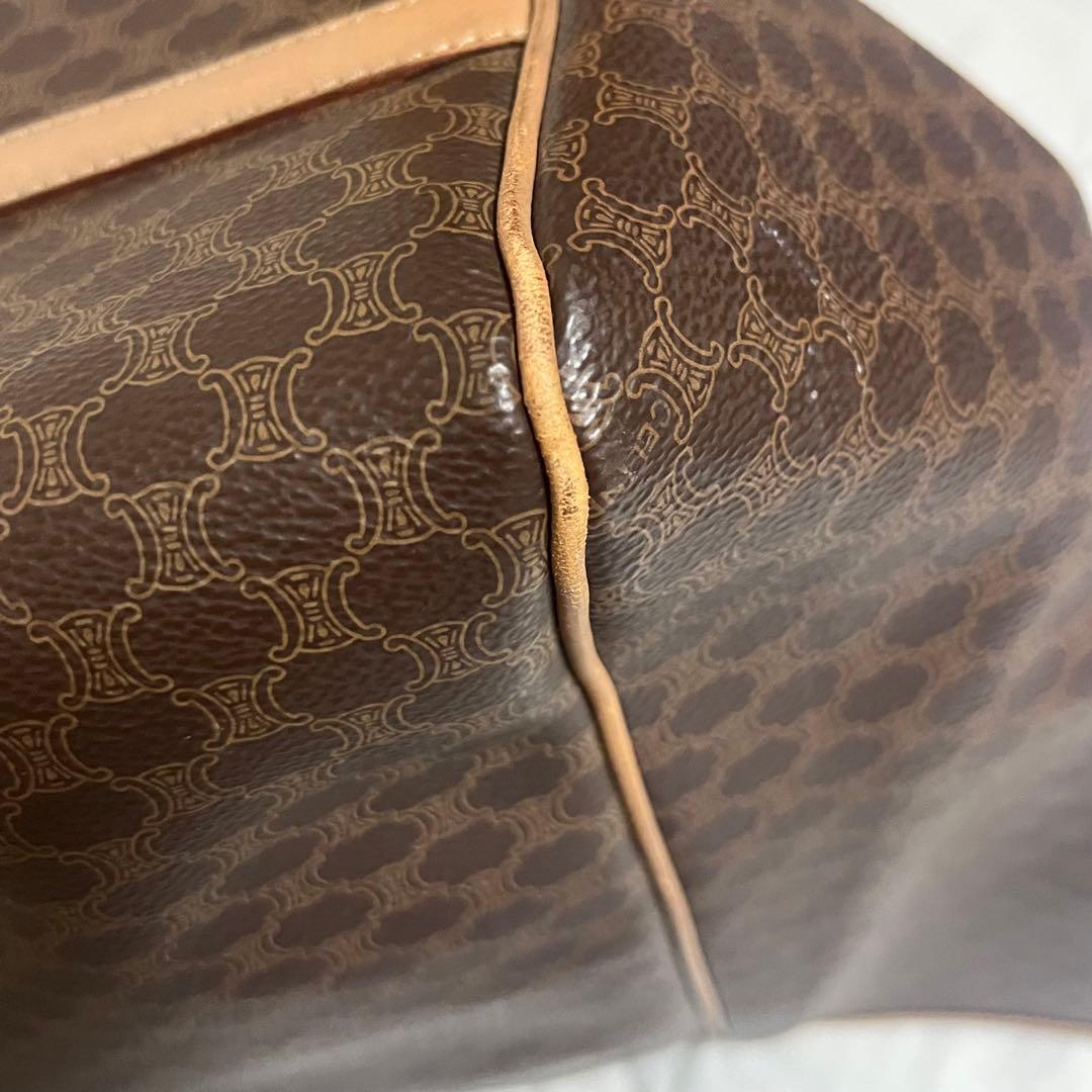 オールドセリーヌ　2WAY ビッグトート　マカダム　vintage