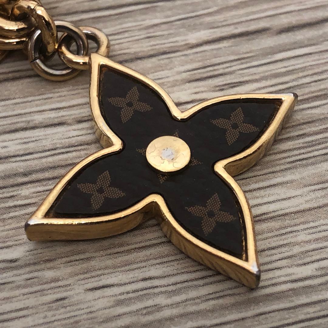 正規品 ヴィトン キーホルダー チャーム M68999 ゴールドカラー