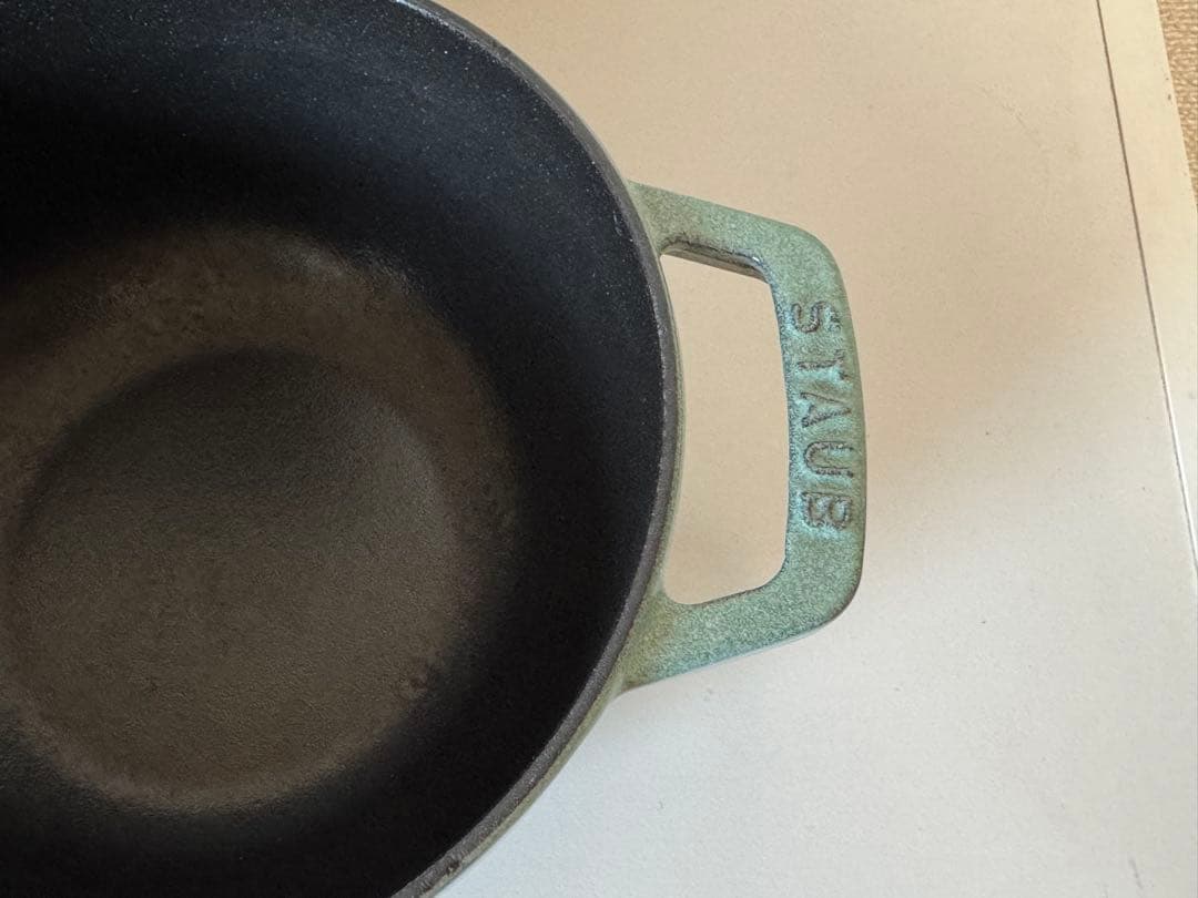 STAUB ストウブ ワナベ Wa-NABE M 18㎝ セージグリーン