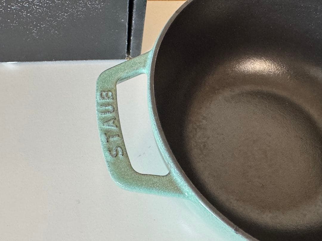 STAUB ストウブ ワナベ Wa-NABE M 18㎝ セージグリーン