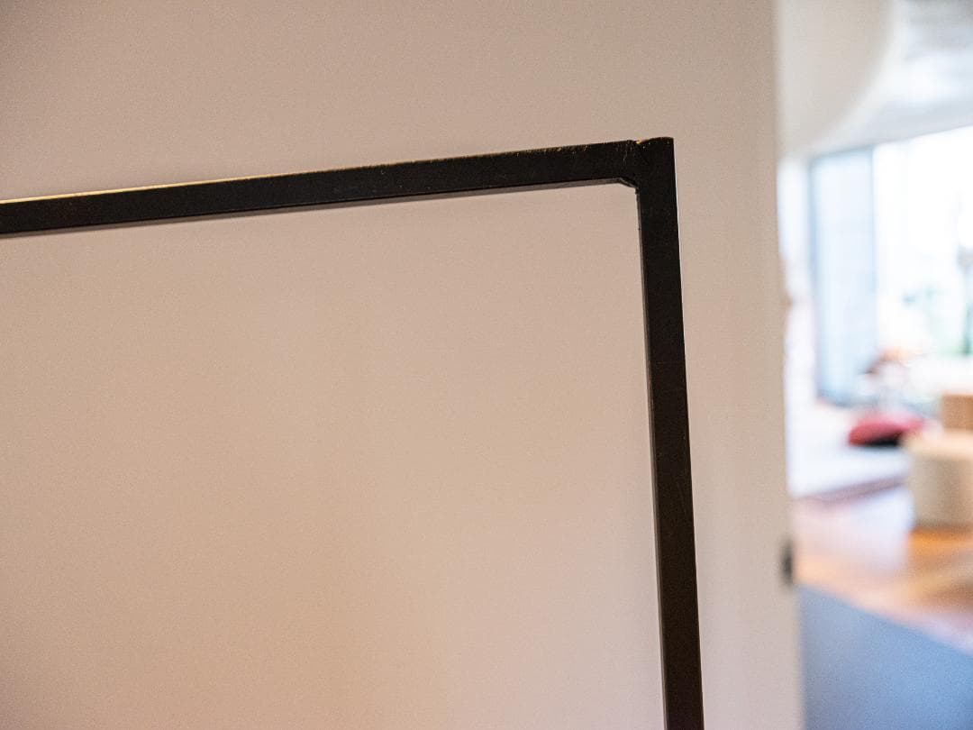 アイアンハンガーラック シンプル ナチュラル マットブラック