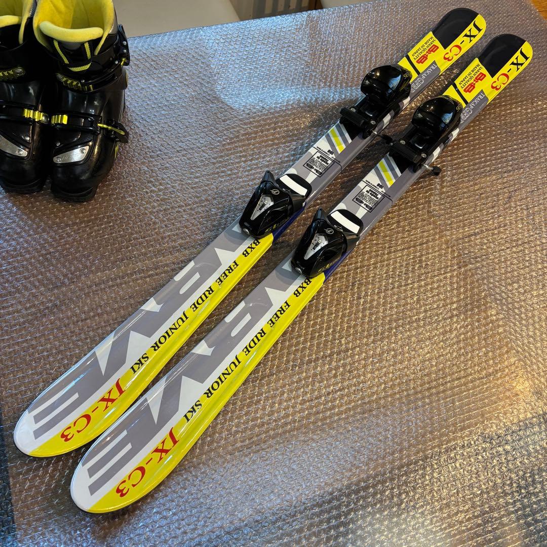 ジュニア　子供　スキーセット　108cm スキーブーツ付　20-20.5cm