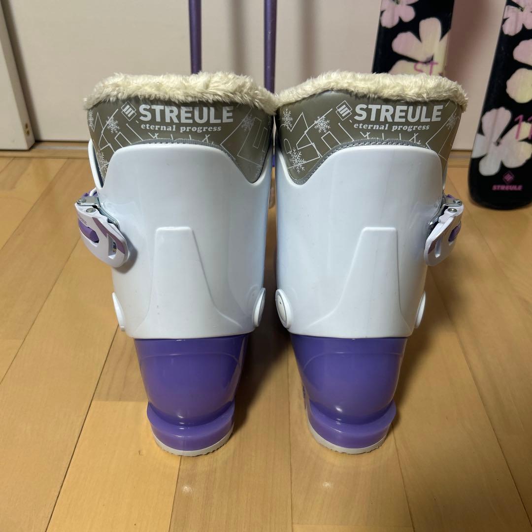 シュトロレイ スキー板 110cm ブーツ22.0cm ストック85cm