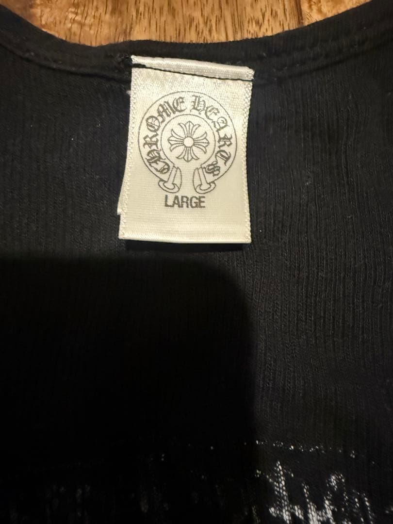クロムハーツ　タンクトップ　large ブラック