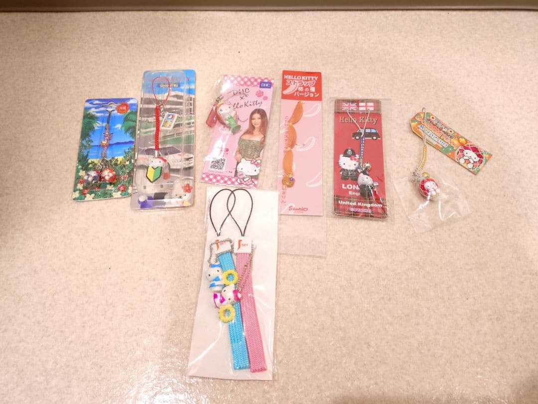 s*e様 ハローキティ ストラップ 7点