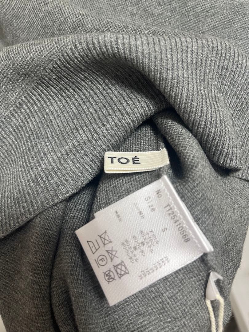 THE TOÉ THE TOE Cochem Sailor Top グレー　S