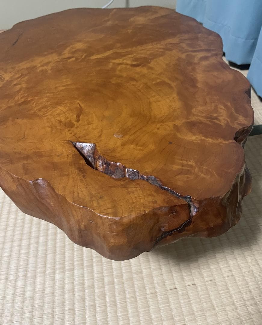 座卓 一枚板 花台