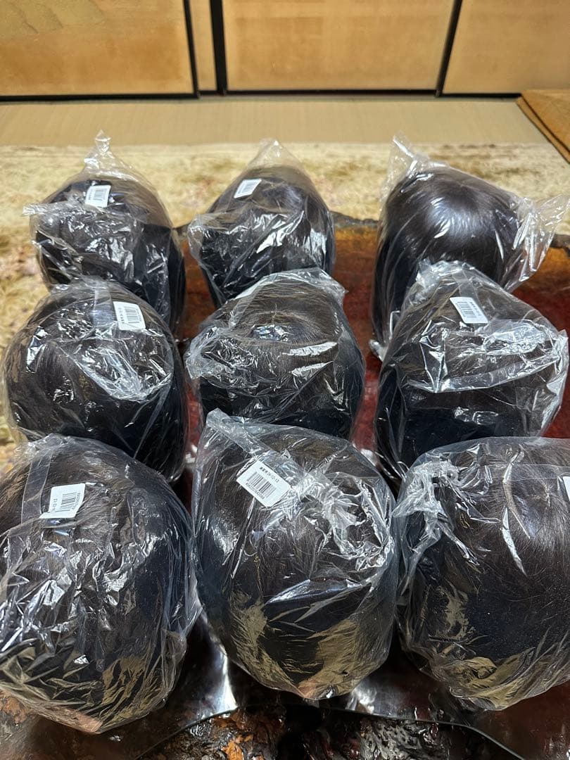 美容師国家試験練習用ウィッグ 株式会社三矢　東京チャーム　9体