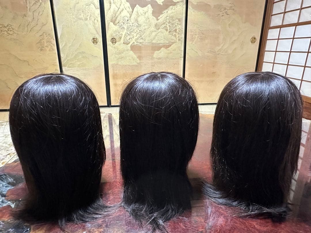 美容師国家試験練習用ウィッグ 株式会社三矢　東京チャーム　9体