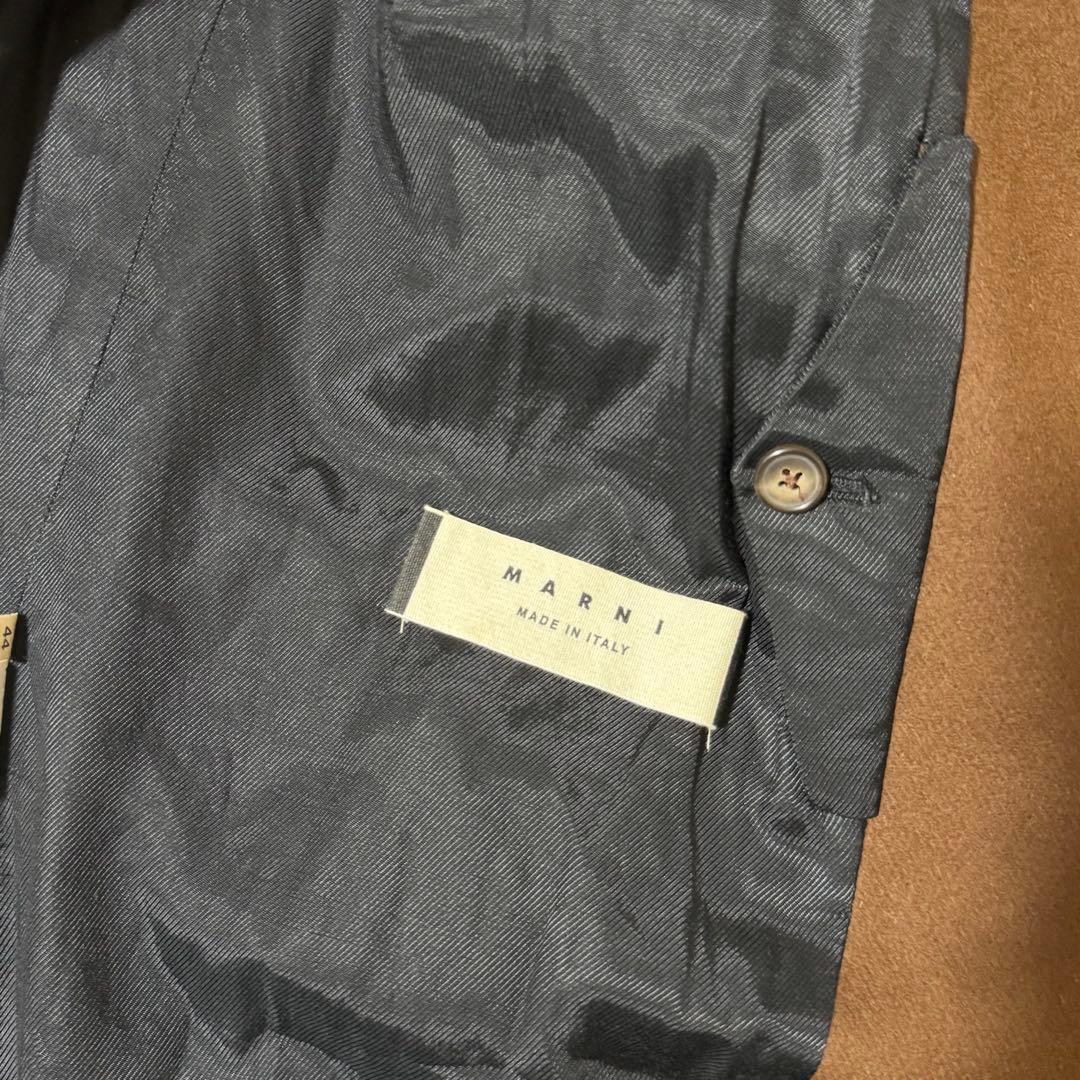 MARNI ステンカラーコート　ブラウン