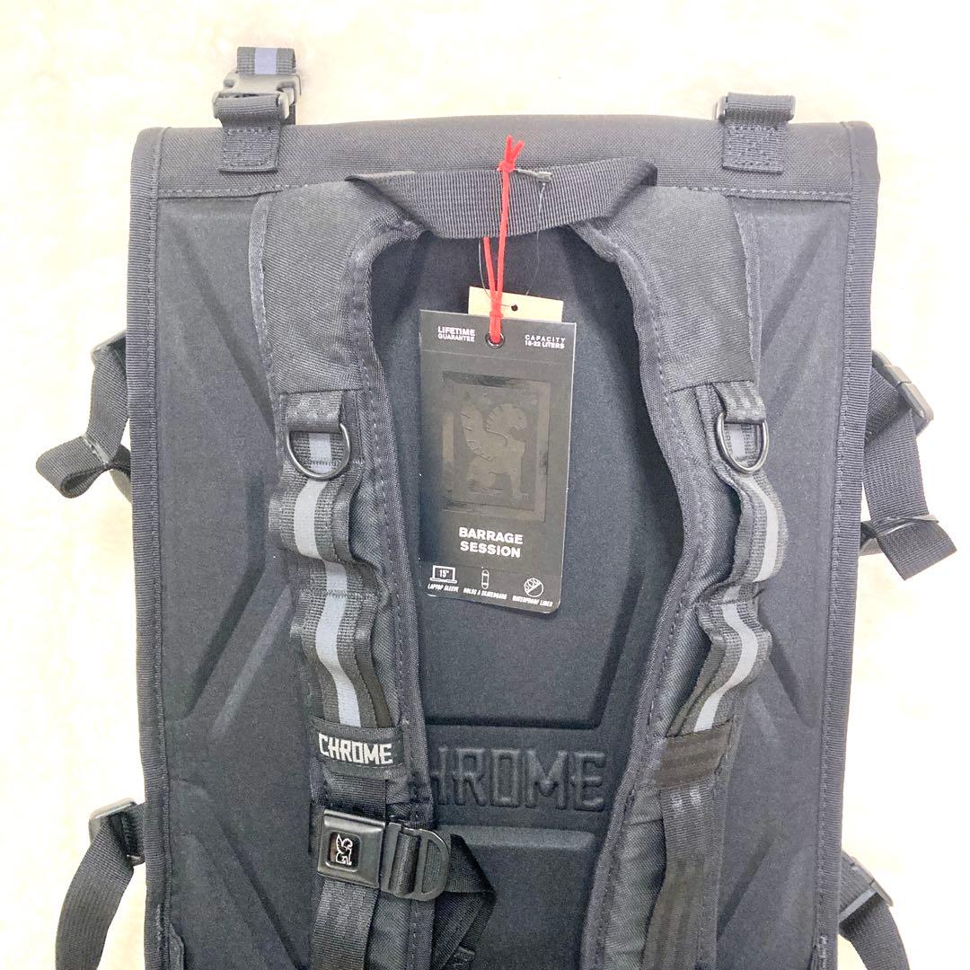 【新品】CHROME BACKPACK ブラック リュック スケボー