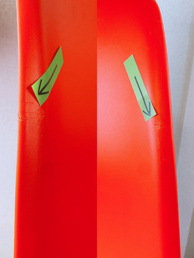 ①Eames サイドシェルチェア DSR Vitra製 エッフェル イームズ朱赤