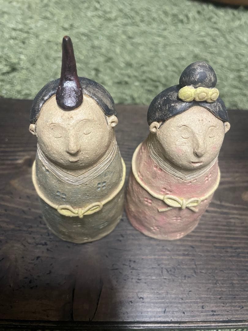 大野素子　雛人形　ペア　ひな祭り