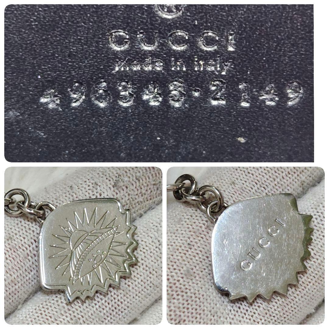 ✨美品　希少　レア✨グッチ　ケース　刺繍　アップリケ　アニマリエ　レザー