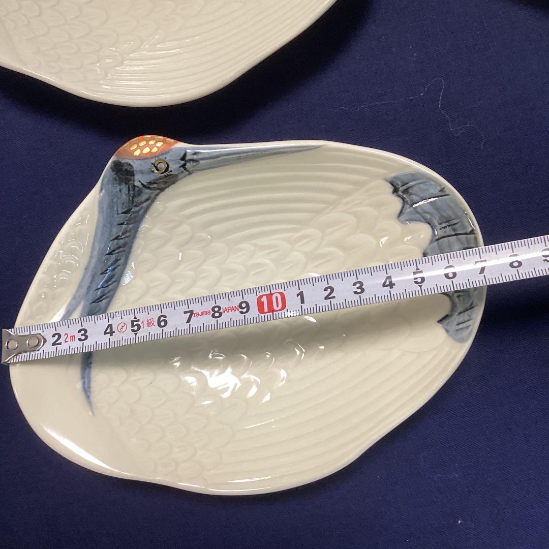 永楽写鶴巣篭もり向付10客　　　新品未使用　　お祝いの器