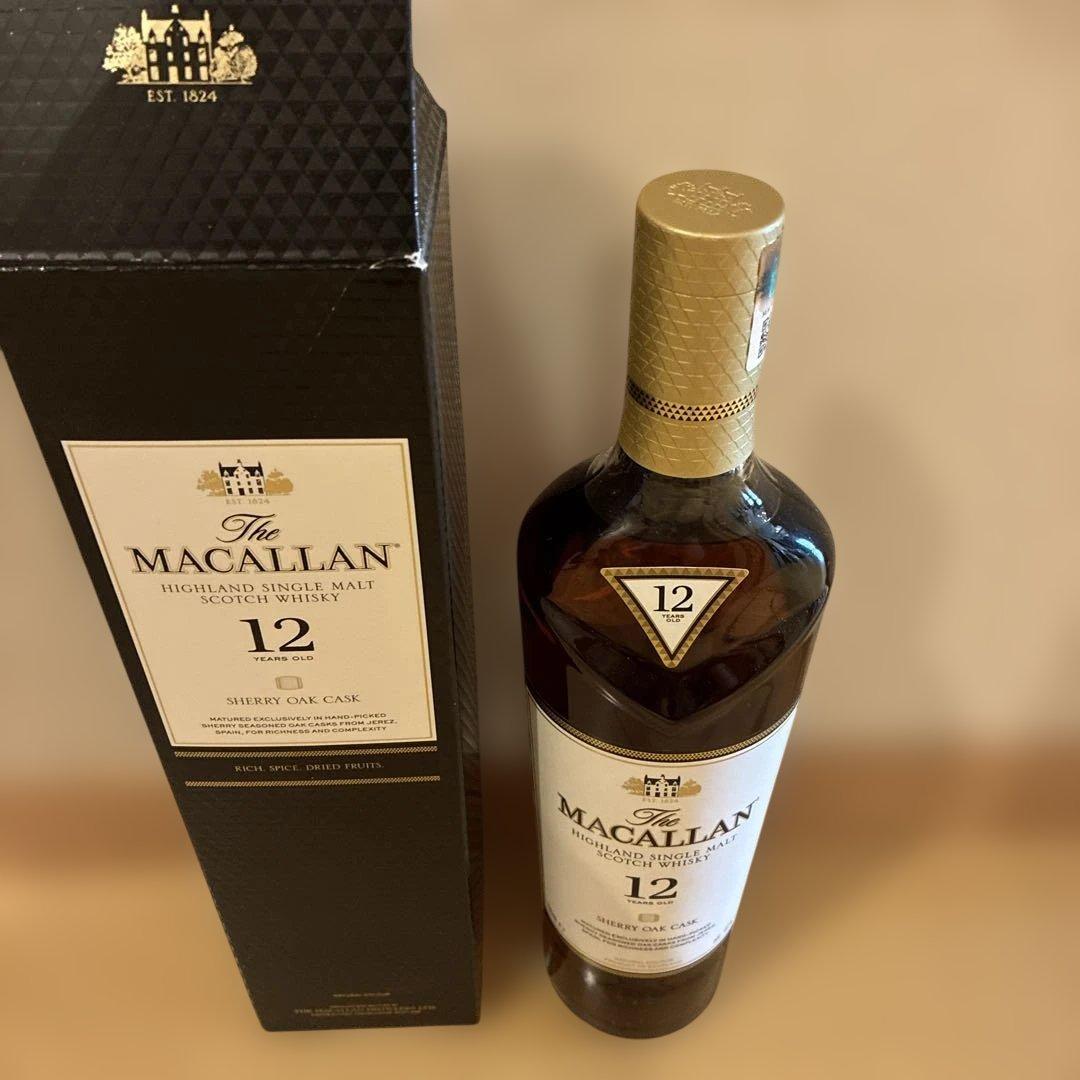 ザ マッカラン 12年　Sherry Oak 700ml