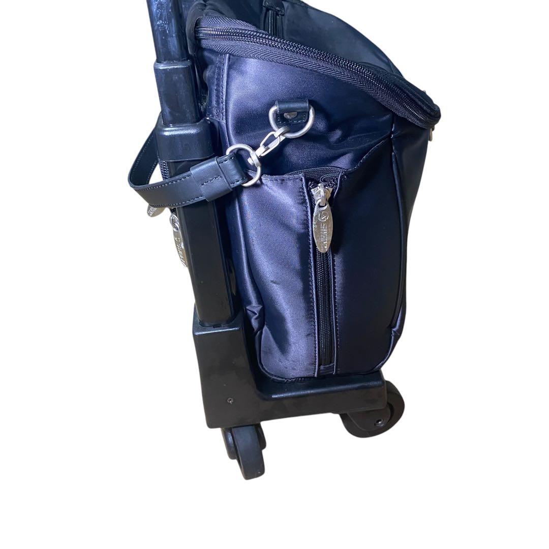 美品✨SWANY キャリー　4輪　取り外し　バッグ　カート　シルバーカー　黒