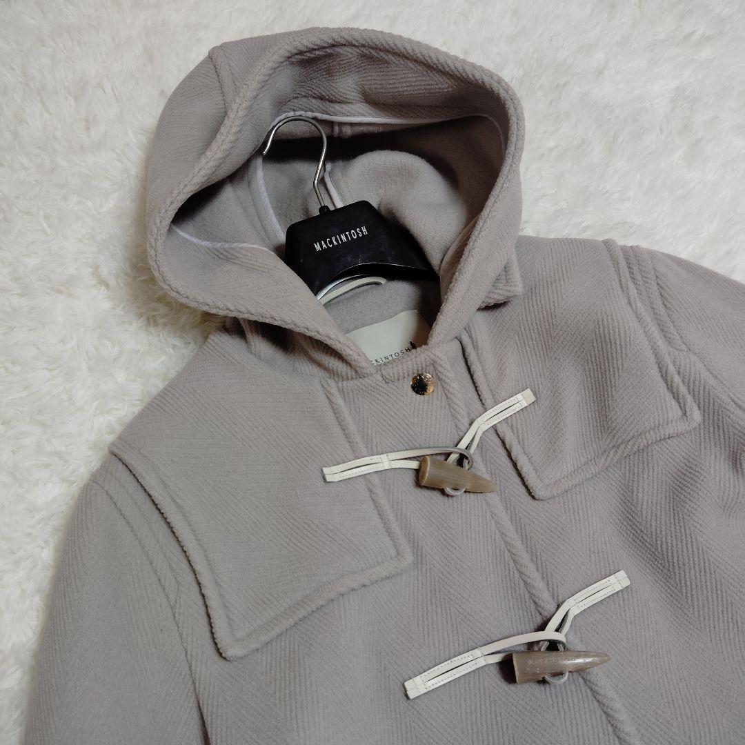 極美品 マッキントッシュ WEIR ダッフルコート ヘリンボーン 現行 M