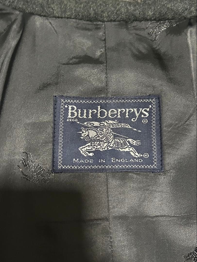 【90's 希少】Burberrys カシミヤ ステンカラーコート