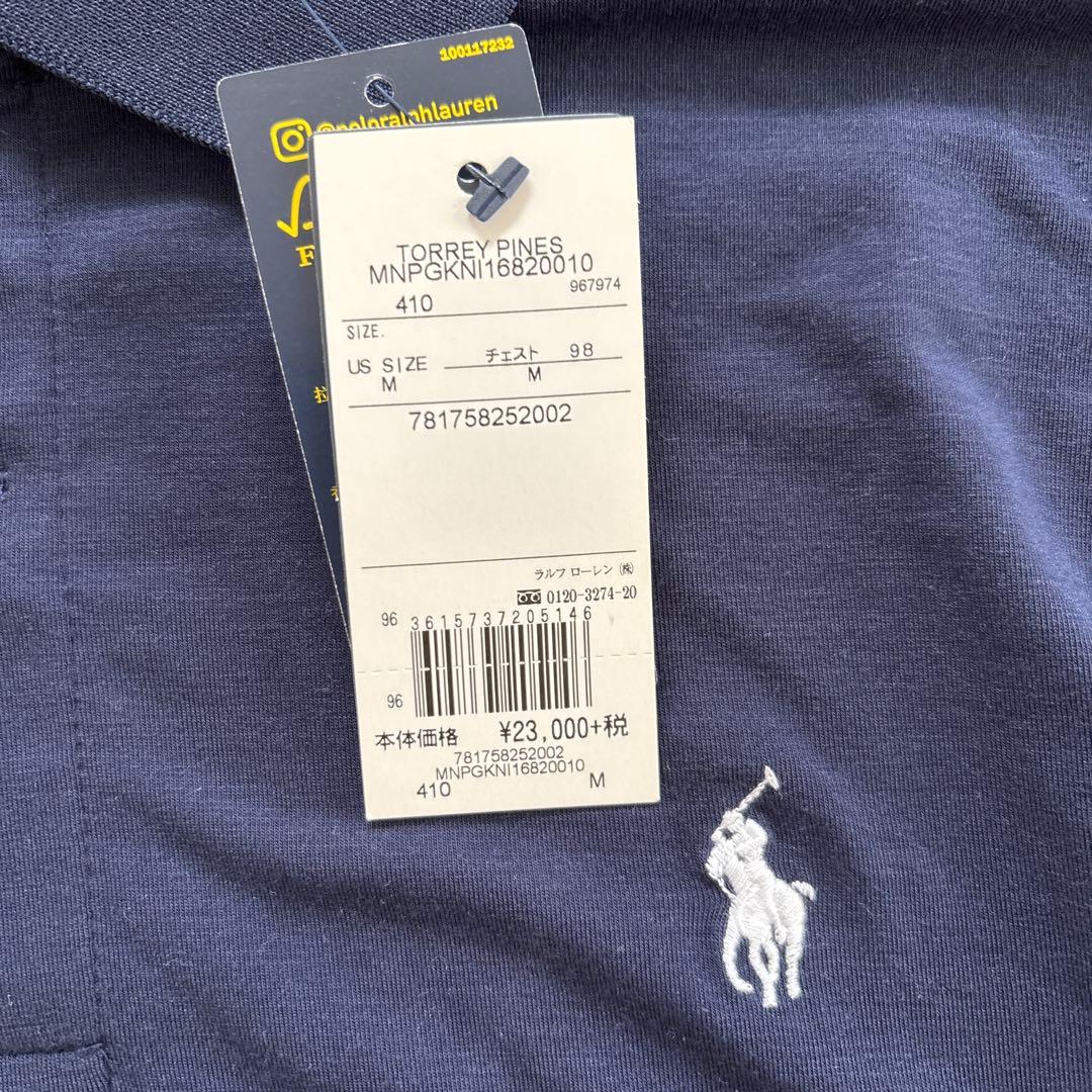 新品未使用タグ付き　POLO GOLF 長袖ポロシャツ RALPHLAUREN