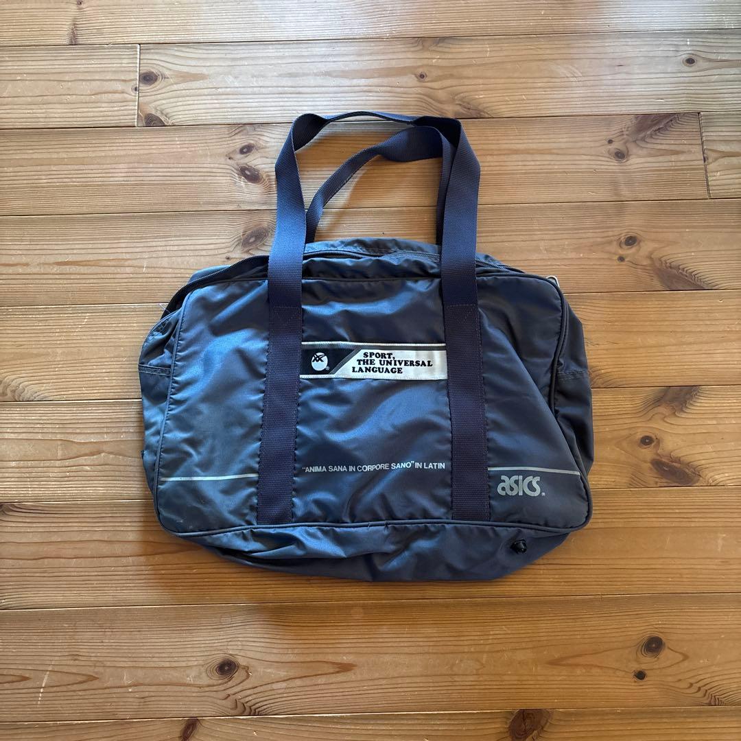 超レア　ASICS スポーツ用バッグ グレー