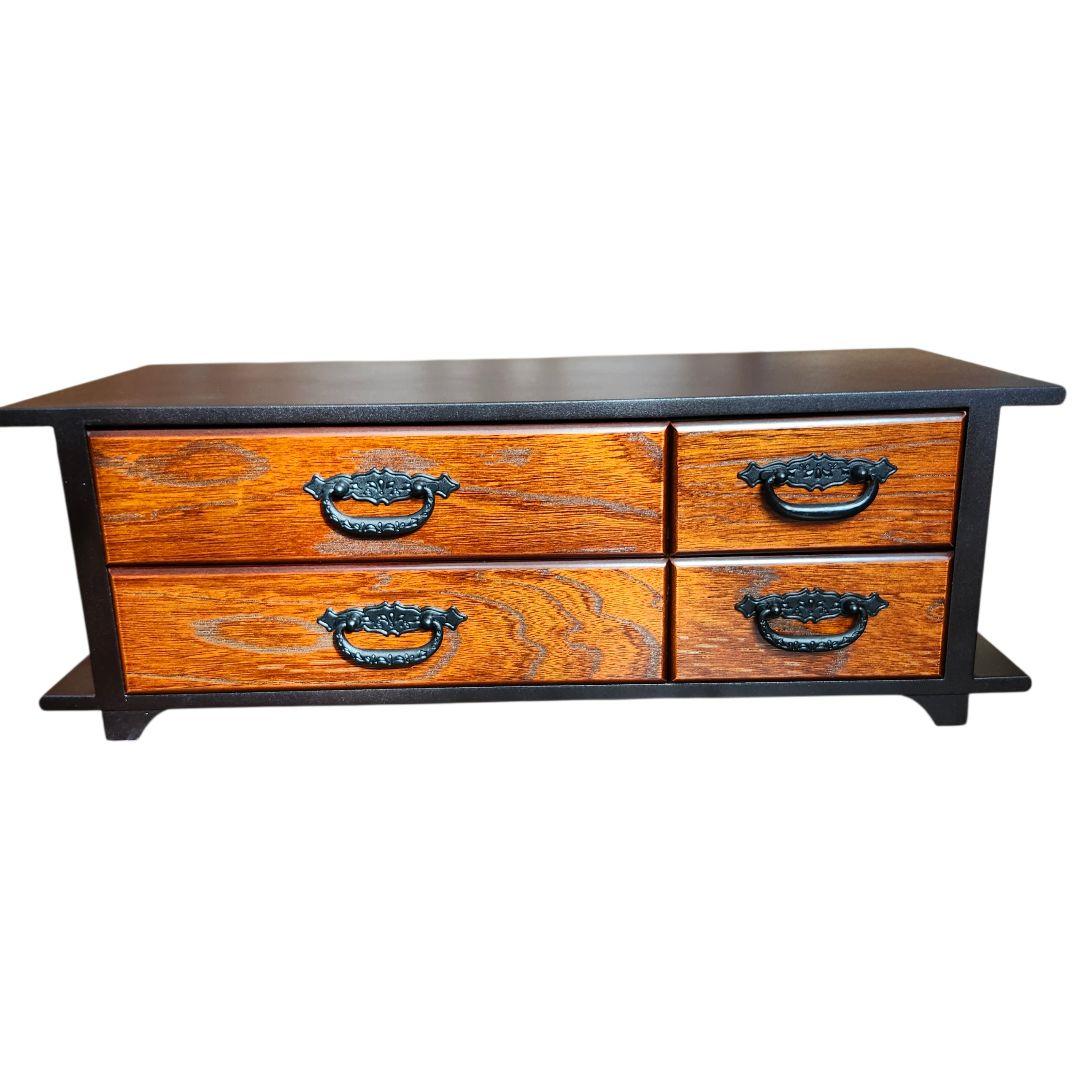 【新品未使用品】会津塗 会津漆器 会津うるみ箪笥 小箪笥 伝統工芸品