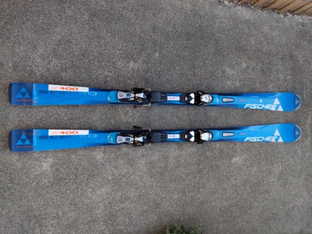FISCHER 400 スキー板 バインディング付き