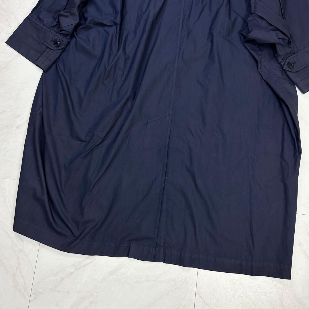 名作 イッセイミヤケ ペルマネンテ イカコート ダークネイビー M