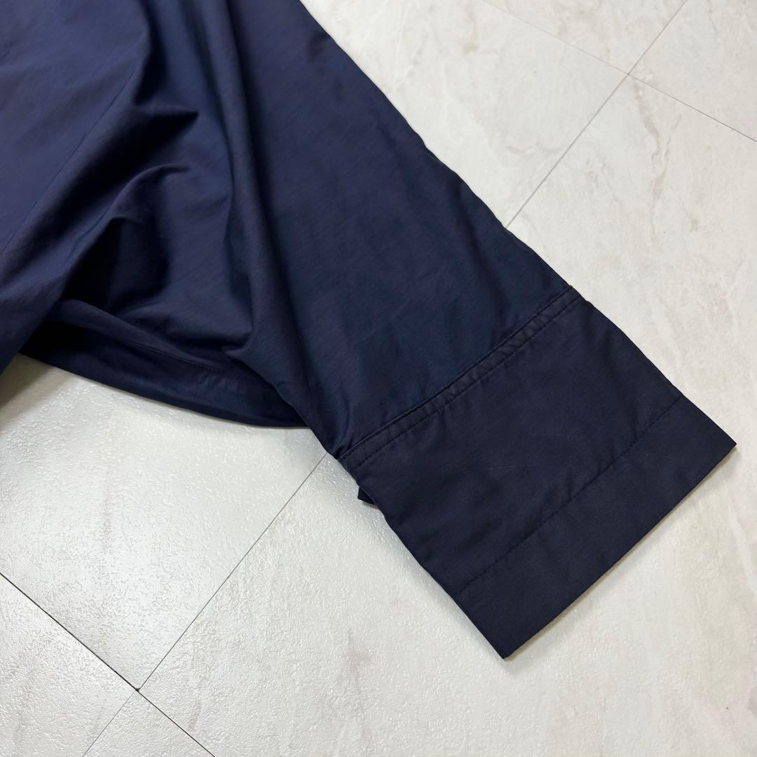 名作 イッセイミヤケ ペルマネンテ イカコート ダークネイビー M