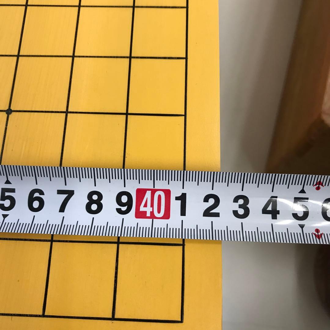 高級　木製　囲碁盤　碁石セット　レトロ　桐蓋つき碁盤　美品　新榧碁盤