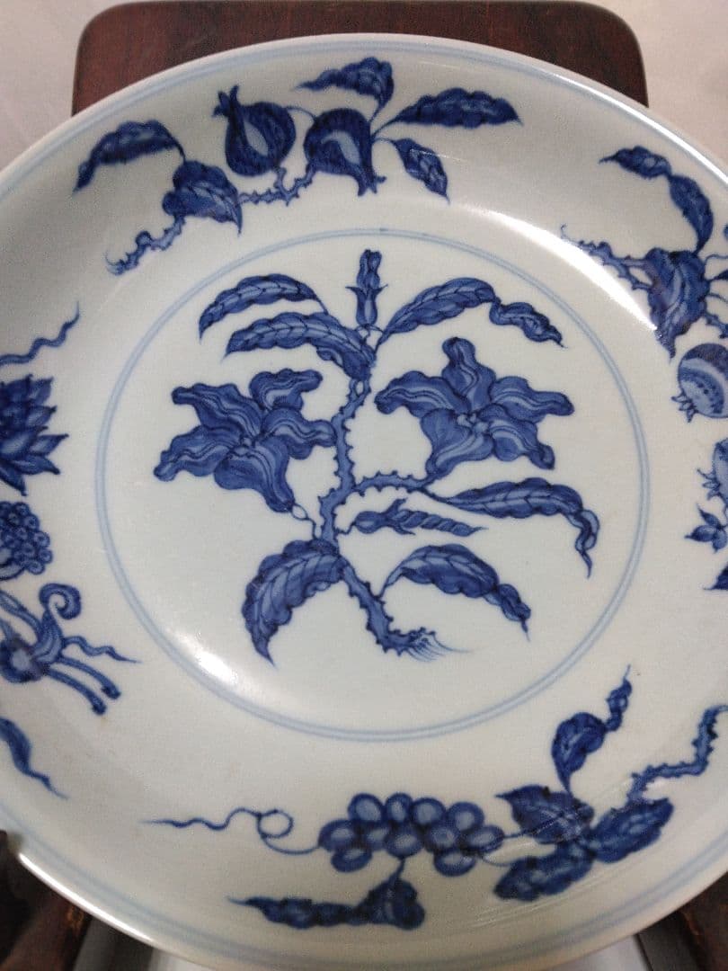 中国美術明青花磁器