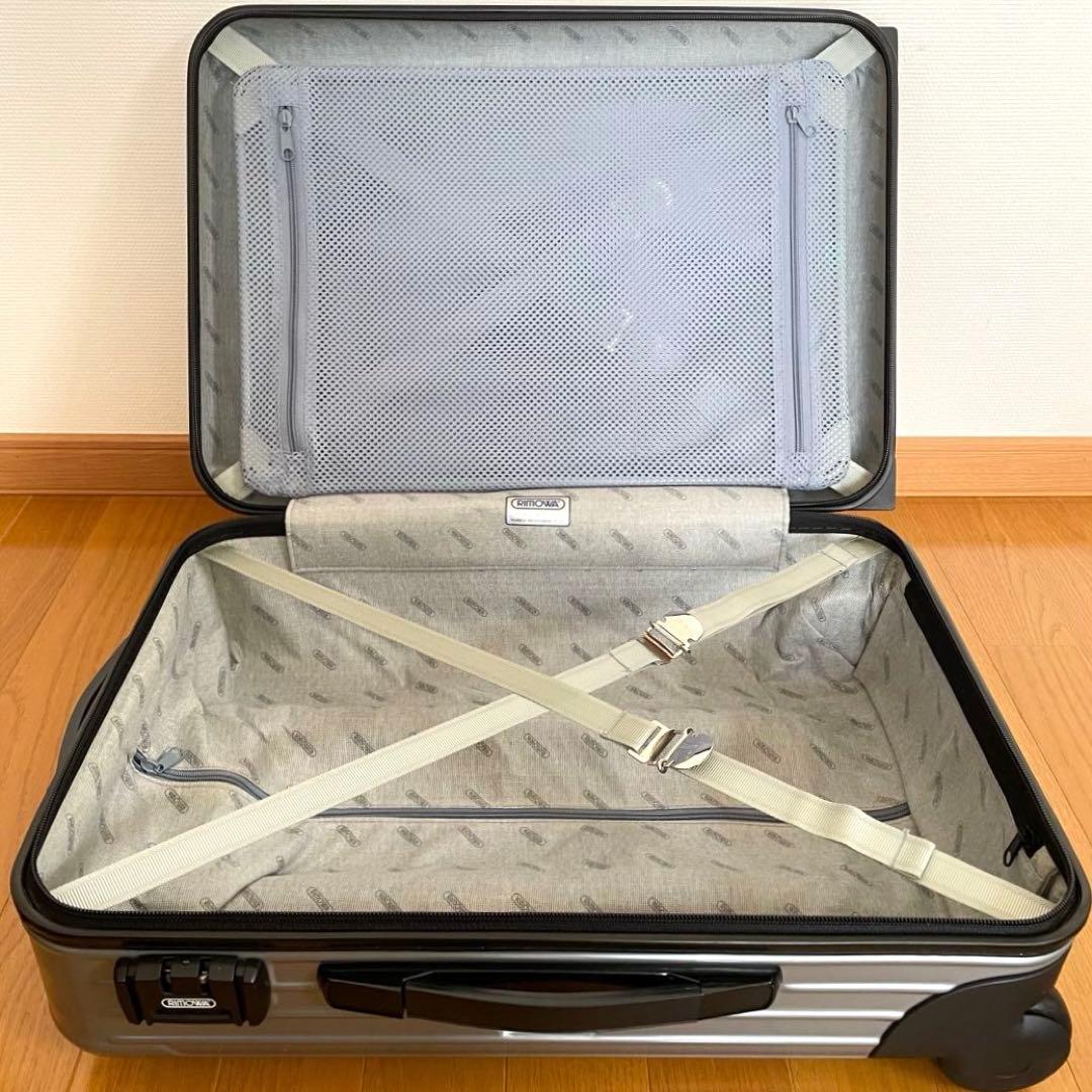 RIMOWA サルサ シルバーグレー 856.52 機内持込 キャリーケース