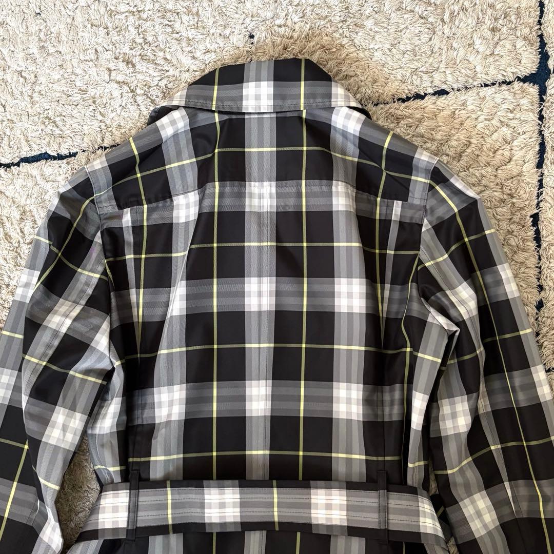 【未使用級✨】バーバリーロンドン　トレンチコート　ナイロンジャケット　チェック