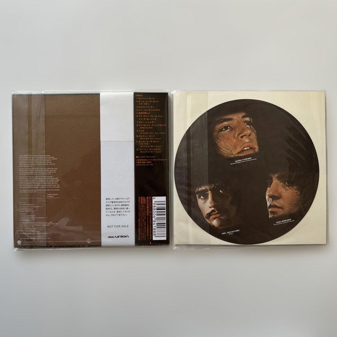 グランド・ファンク・レイルロード紙ジャケットCD6種・ボックスセット①特典帯付き