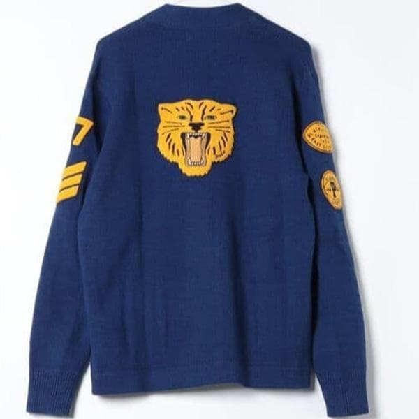 【古着】PoloRalphLaurenバーシティインスパイアードカーディガン S