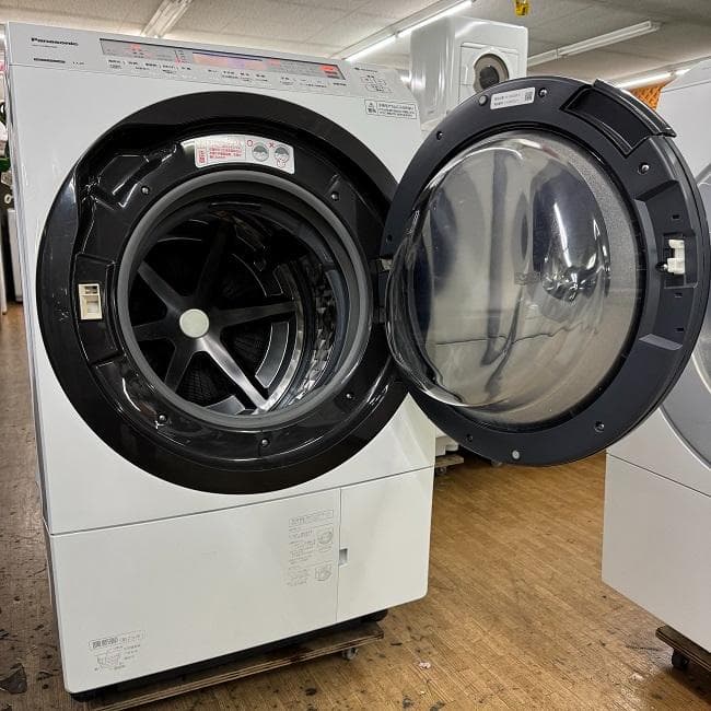 地域限定送料無料 美品 パナソニック ドラム式洗濯乾燥機 NA-VX800BR