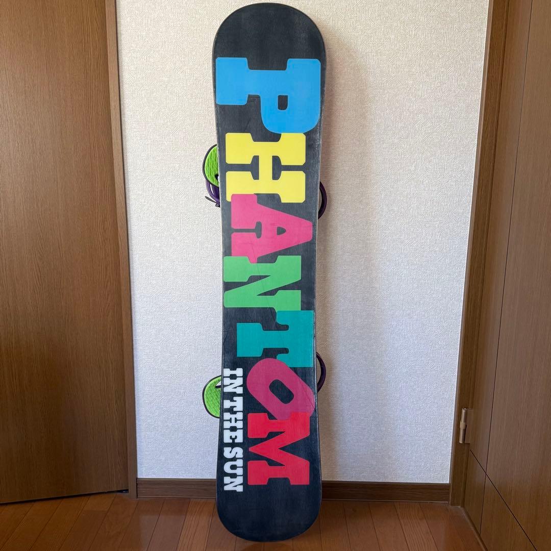 PHANTOM（ファントム）スノーボード　139 ×ビンディング　セット