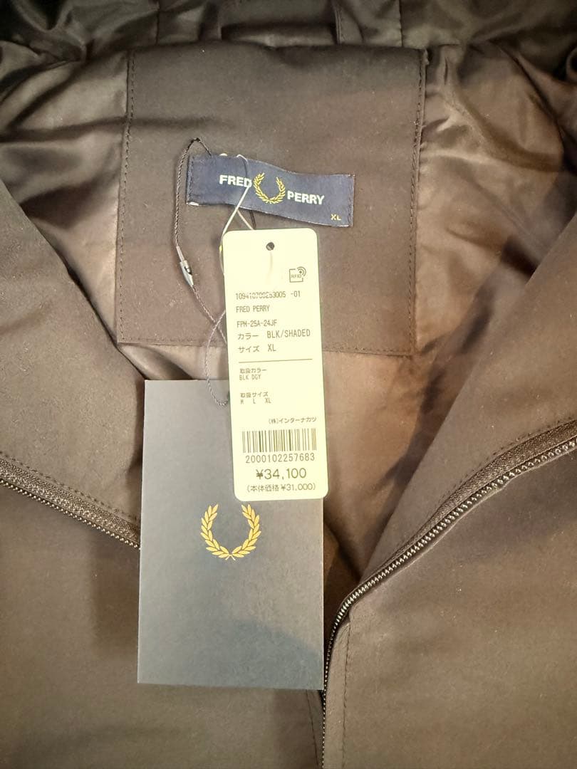 FRED PERRY フレッドペリー 別注 パデッド ブルゾン アウター 新品