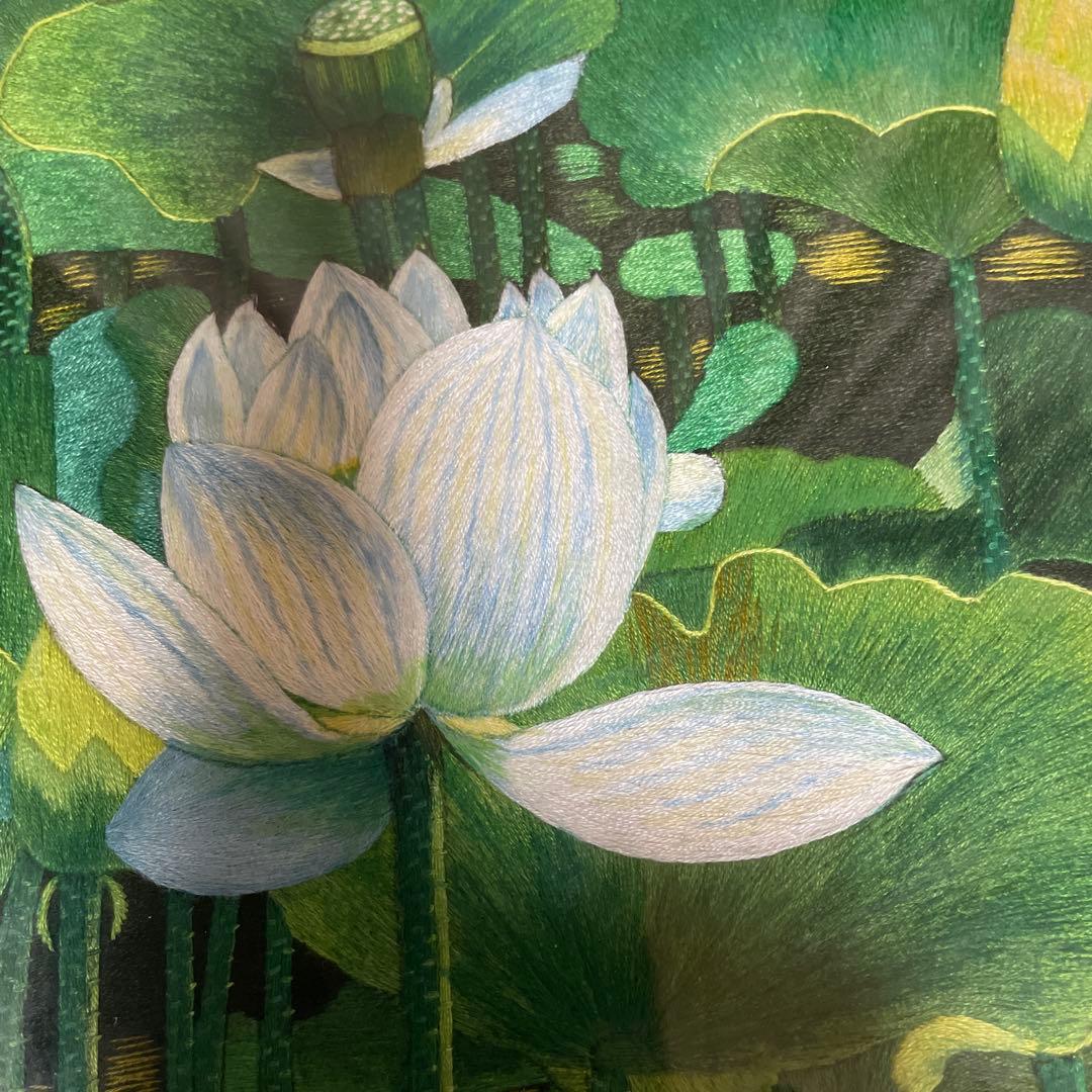 刺繍絵画　ベトナム 40×50