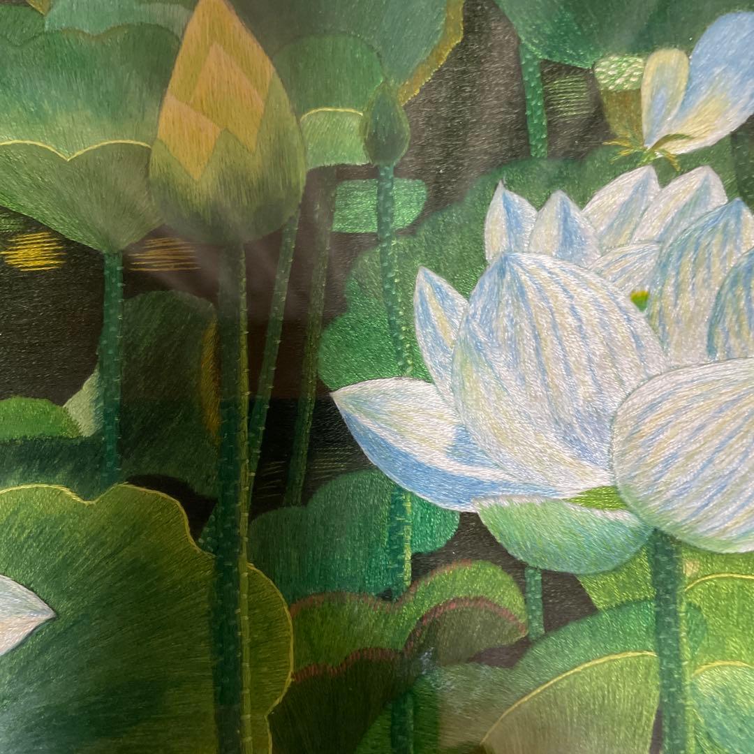 刺繍絵画　ベトナム 40×50