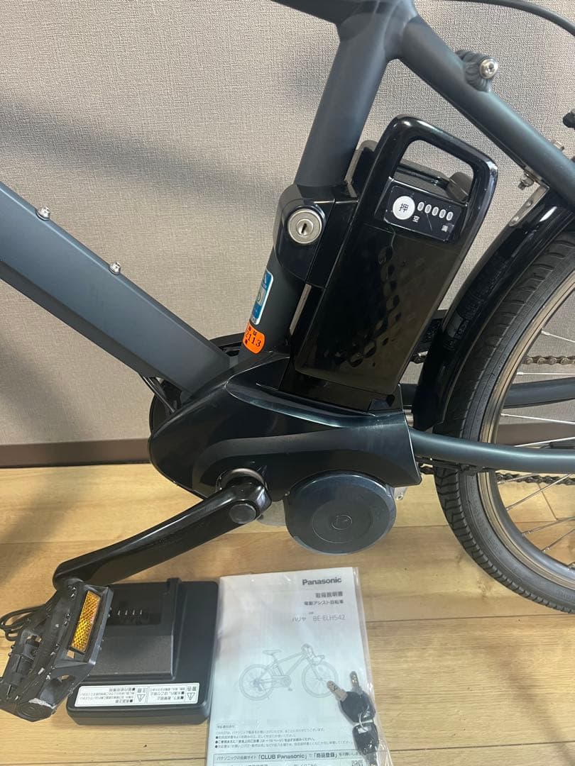ほぼ新品 パナソニック電動自転車、バッテリー12.0Ah
