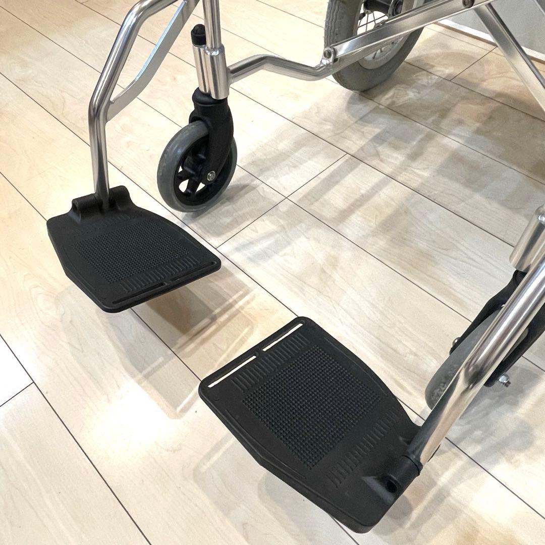 【美品】MIWA 介助式車いす ミニポン HTB-12 折りたたみ 軽量 介護用