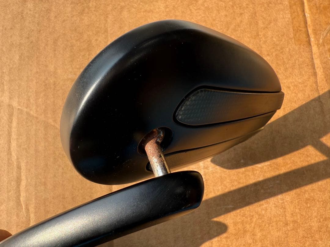 ランニングライト&ターンシグナル付きミラー サテンブラック　品番56000081