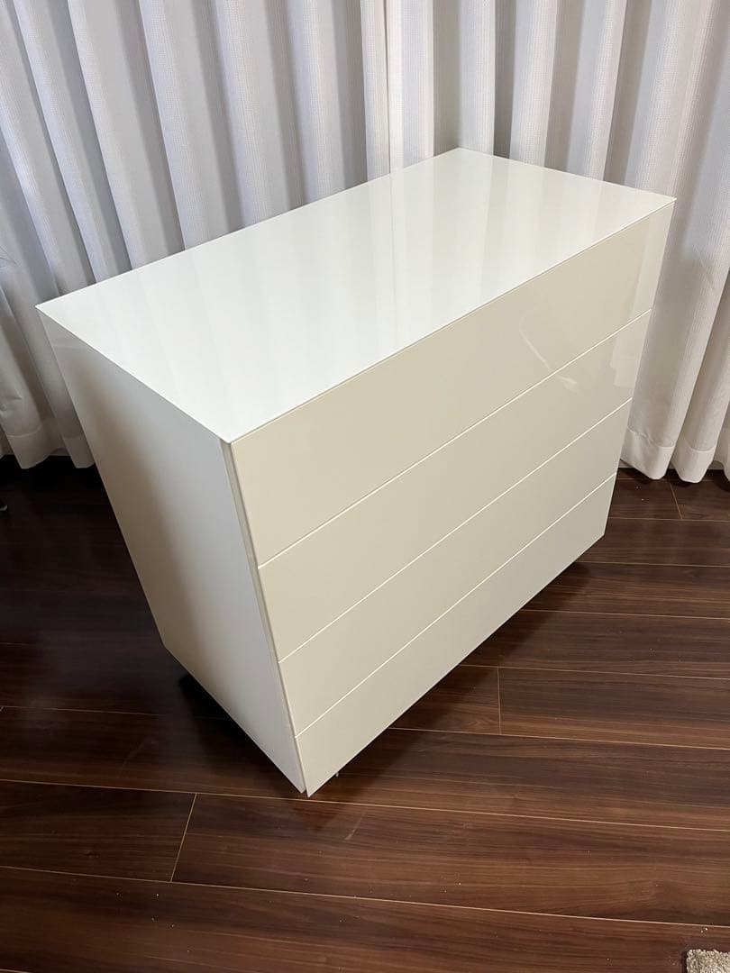 Cassina IXC. LOTUS drawer ホワイト 4段チェスト　専用