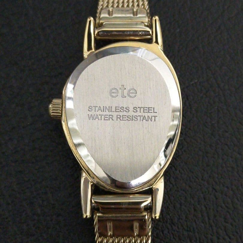 人気　ete ダイヤモンド レディース　 腕時計　美品