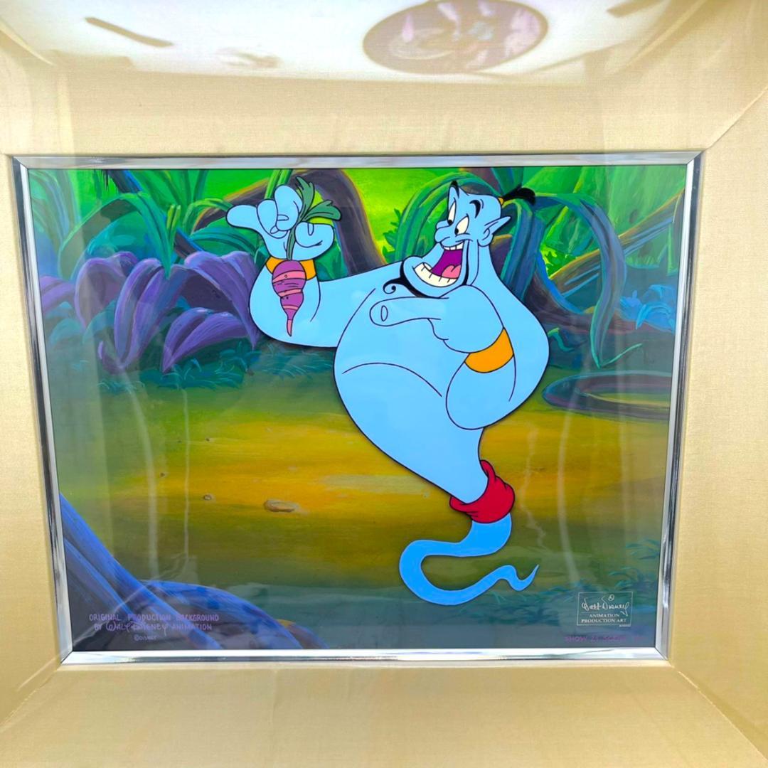 激レア セル画★アラジンと魔法のランプ Aladdin ジーニー Genie