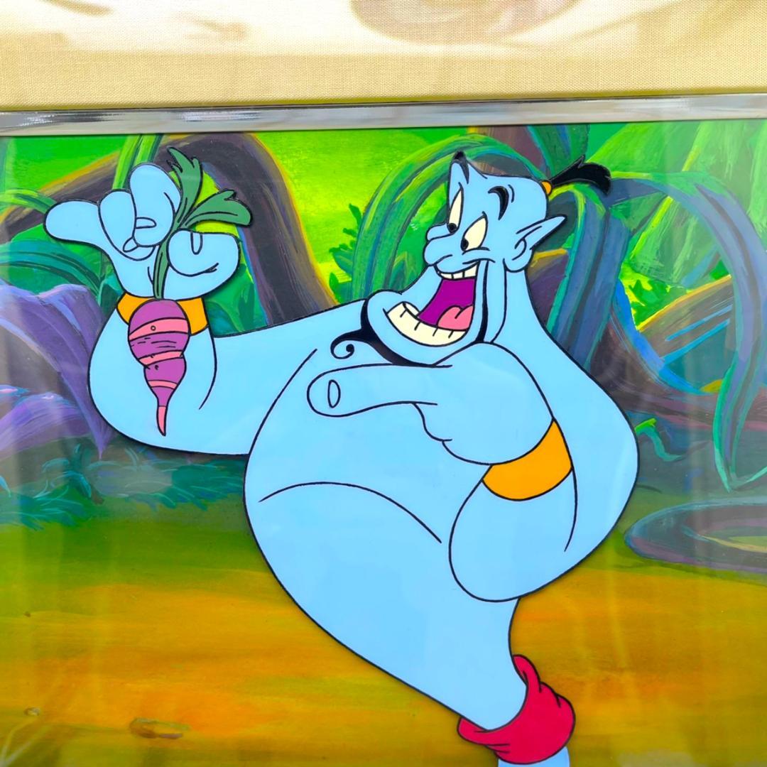 激レア セル画★アラジンと魔法のランプ Aladdin ジーニー Genie